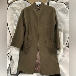 Women's Olive Brown Cape/Jacket